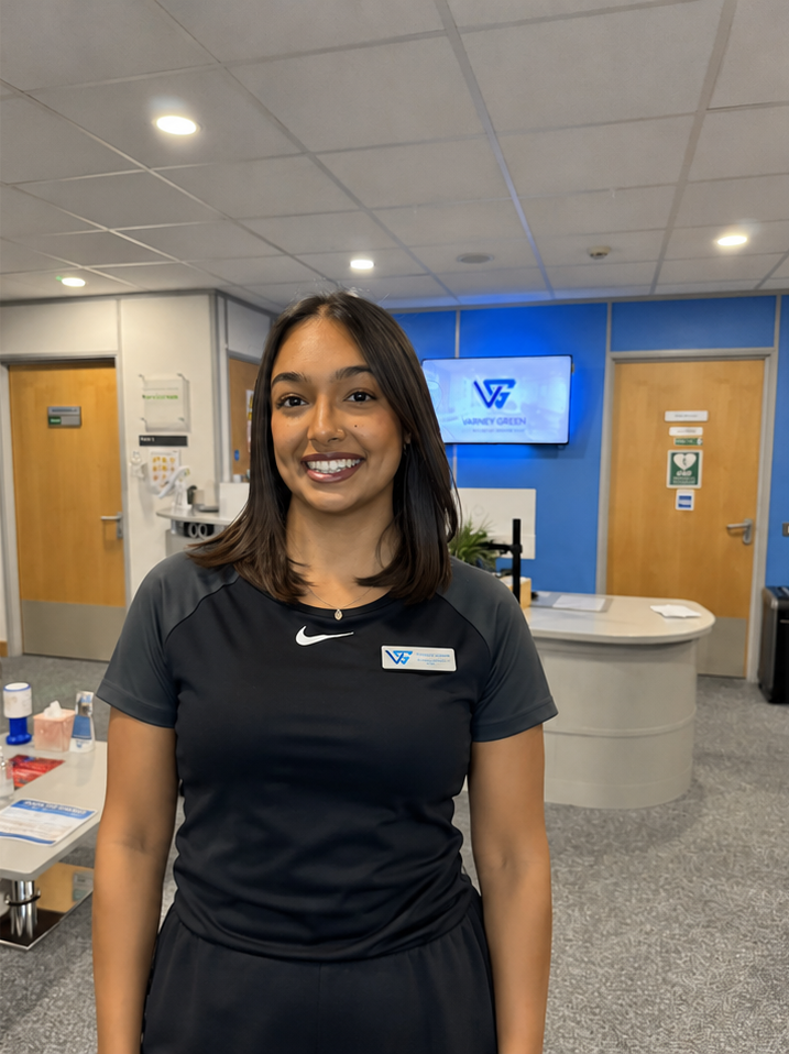 Physiotherapist Kirsty Mojzes